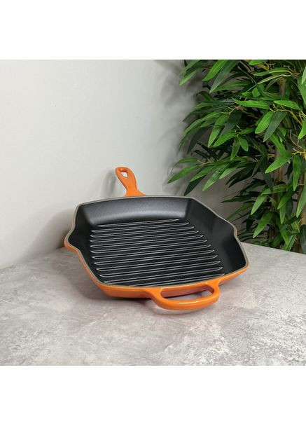 Сковорода гриль Square Grillet 20183260900422 26 см вогняна Le Creuset (365965087)