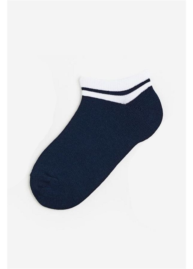Шкарпетки короткі для хлопчика 1044794-001-1 темно-синій H&M (286328162)