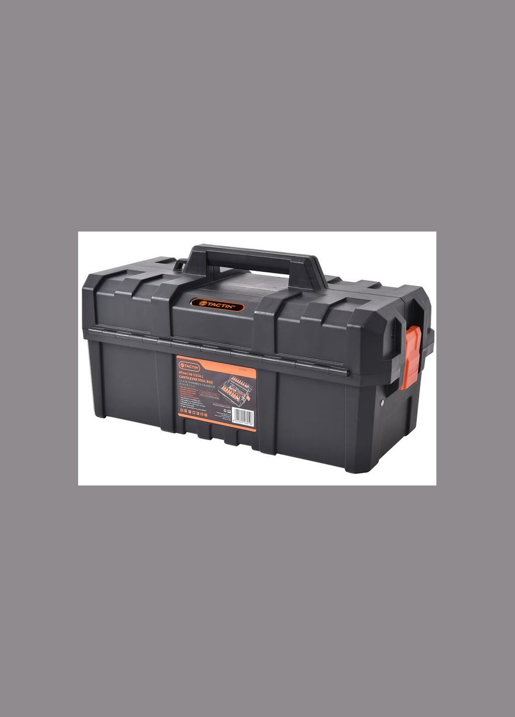 Ящик 470x230x240мм для інструментів консольний пластиковий [INSBXBXBC019050PT0] TACTIX (344530528)
