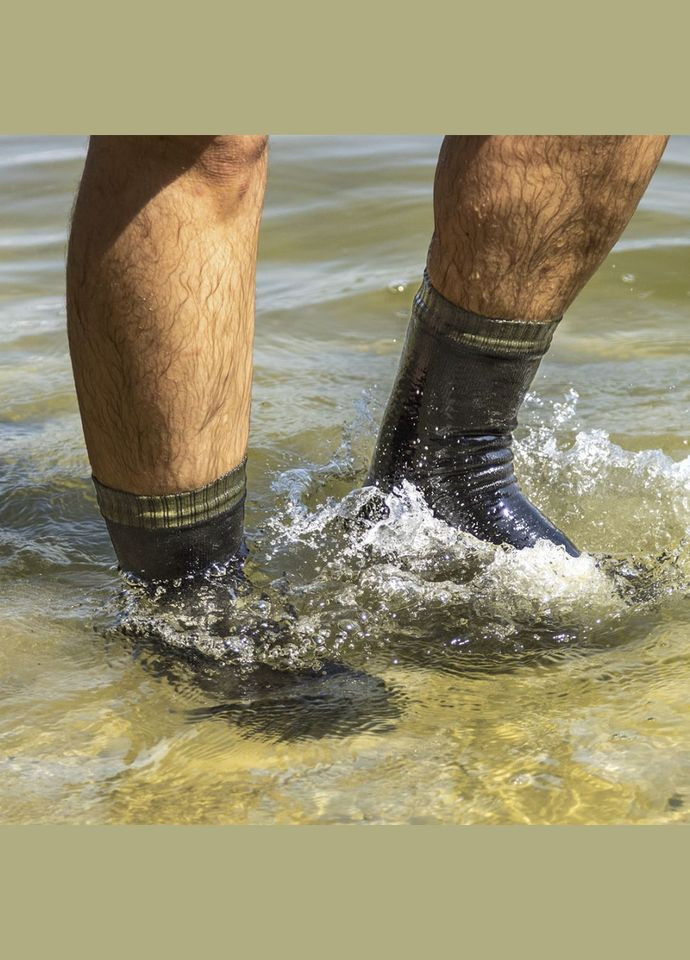 Шкарпетки водонепроникні Thermlite, p-p S, з зеленою смужкою DexShell (353505148)