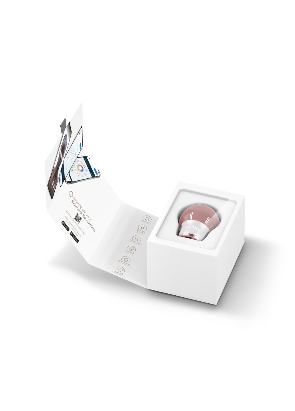 Массажер для лица и тела Cool&Warm Face and Body Massager 7в1 starlight GESKE (341525928)