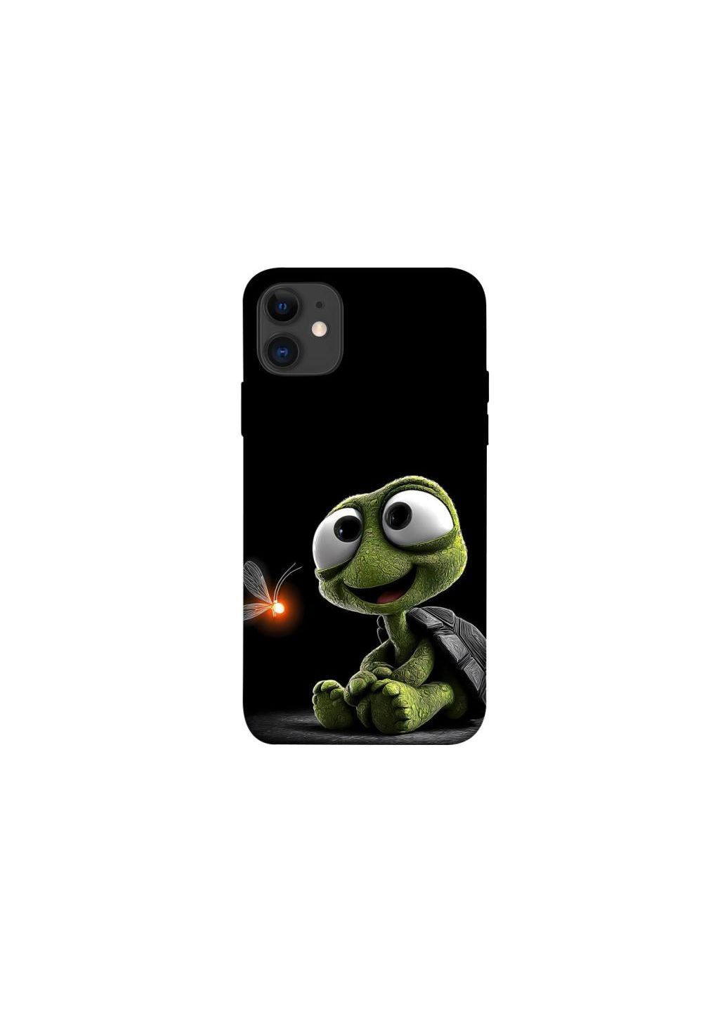 Чехол на Apple iPhone 11 (6.1") Funny turtle Frontalka (379647654)