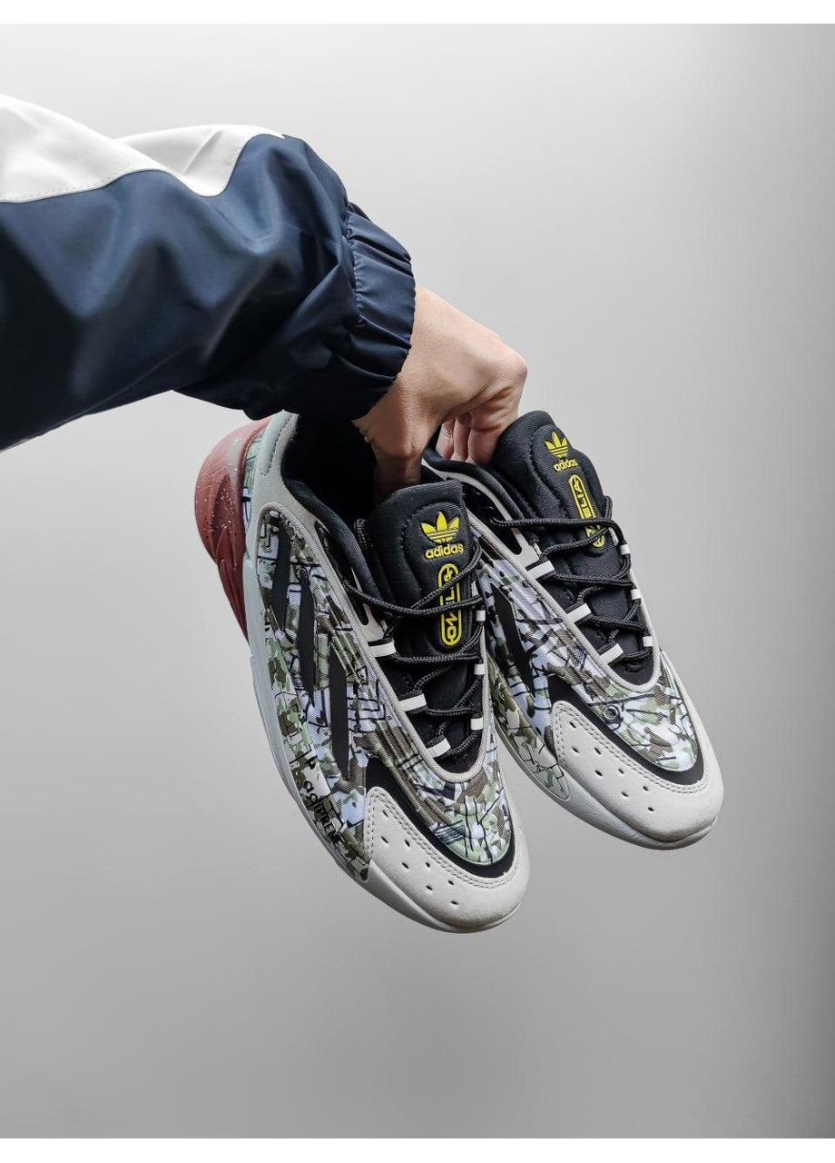 КРОСІВКИ ЖІНОЧІ ADIDAS OZELIA STAR WARS BOBA FETT АДІДАС ОЗЕЛІЯ No Brand чорні демісезони (368883992)