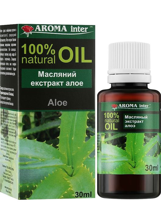 Масляный экстракт алоэ 30ml (1106010-27521888) Aroma Inter (368630545)