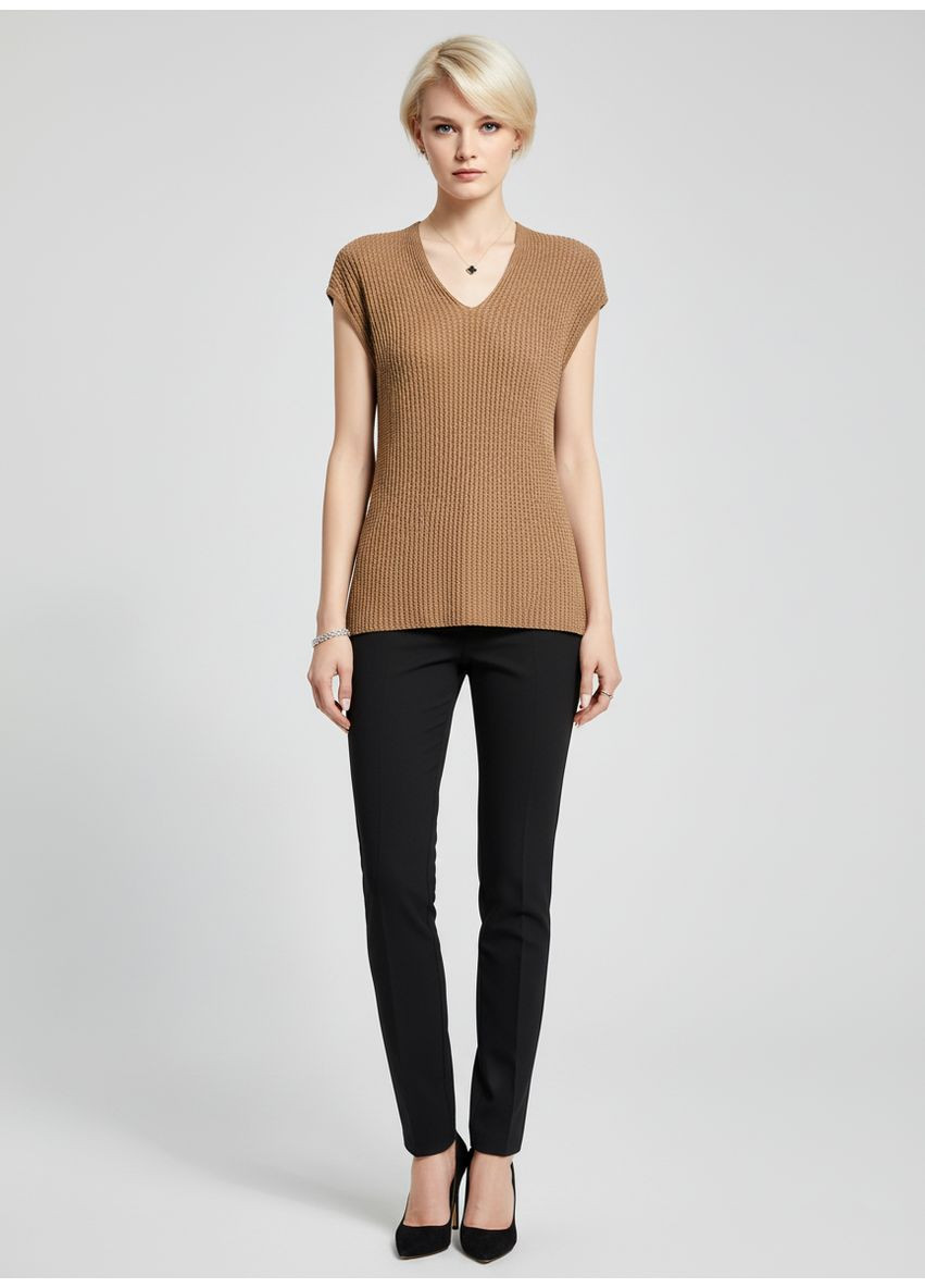 Літня жіноча тонка футболка з тенселя Хакі Number Nine - (363261664)