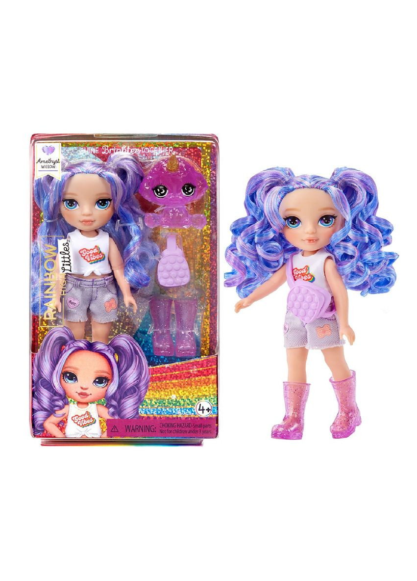 Игровой набор с куклой серии "Littles" АМЕТИСТА (с аксесс.) Rainbow High (315154526)
