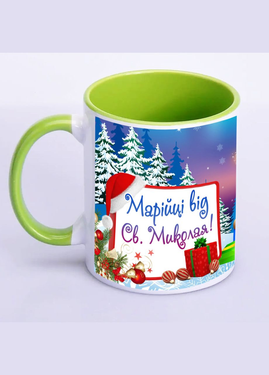 Чашка с принтом "От святого Николая" / Кружка с именем "Святой Николай" №4 330мл ( ) (16691) No Brand (312488398)