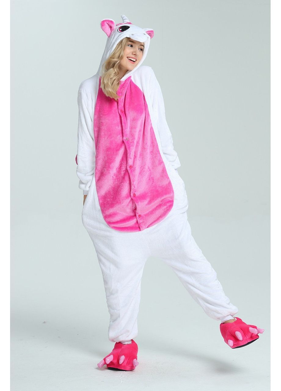 Піжама кігурумі Рожевий єдиноріг S (145-155 см) Jamboo (369669480)
