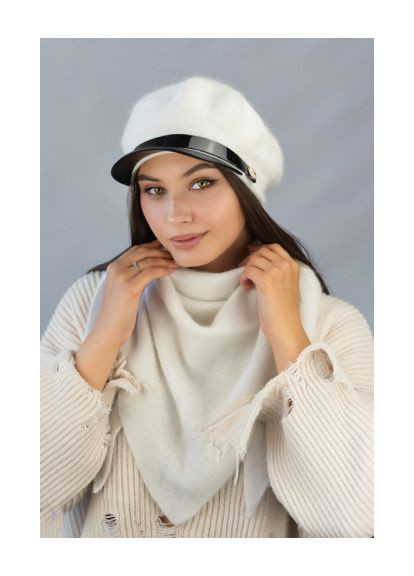 Жіночий комплект «Іві», берет з козирком та косинка Braxton (369378908)