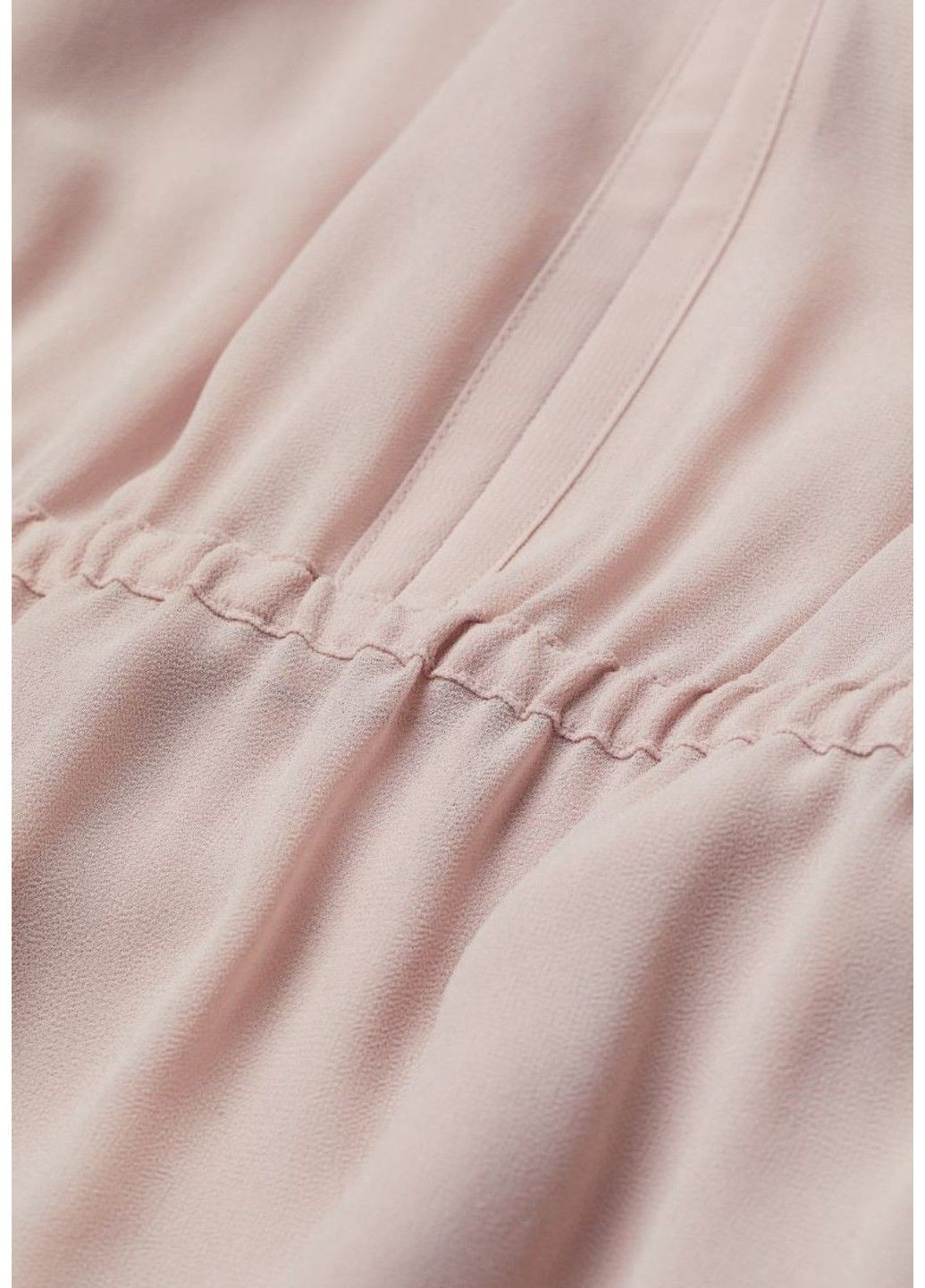 Розовое повседневный женское платье с v-образным вырезом н&м (56694) xs розовая H&M