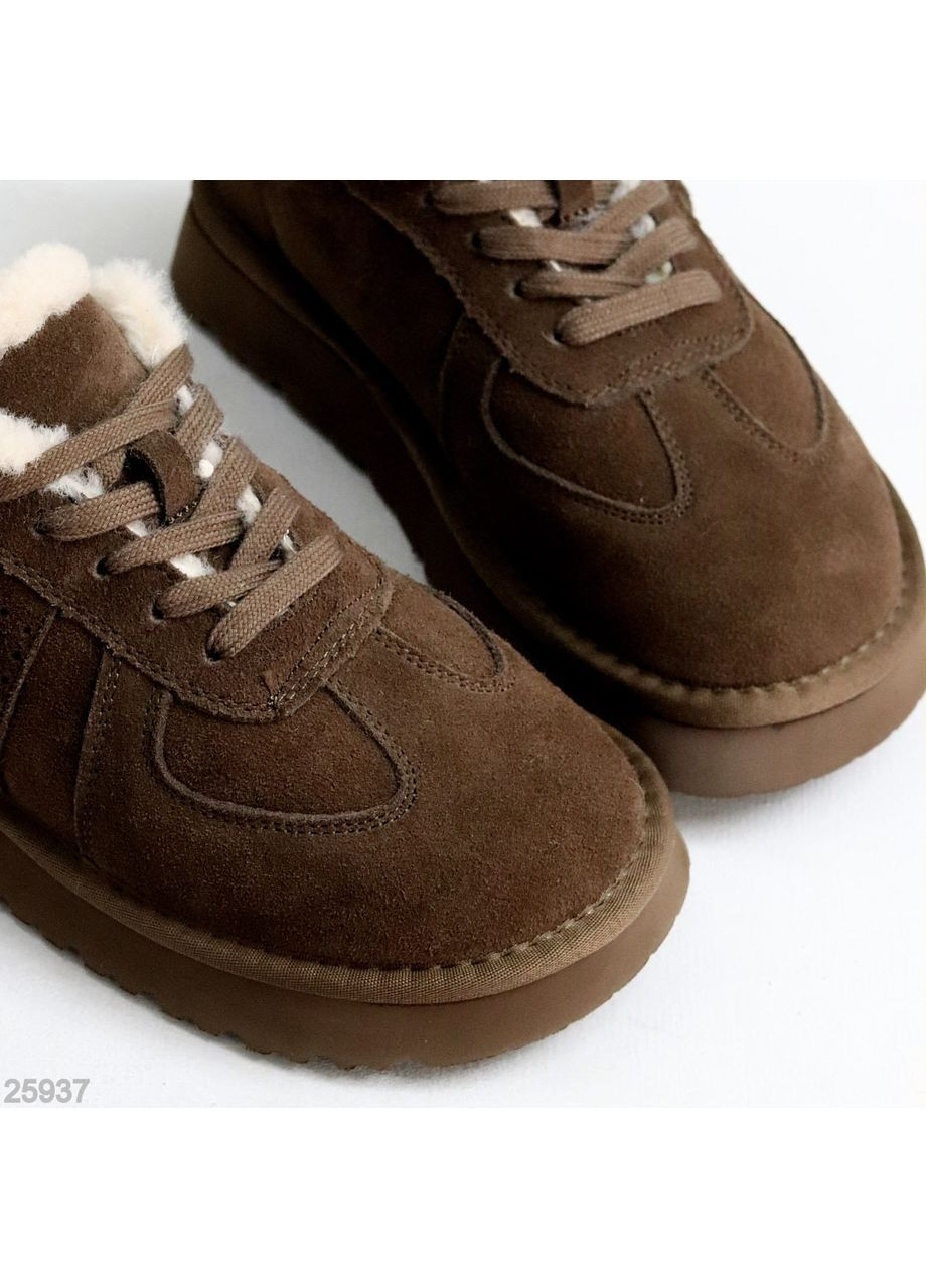 Зимові кросівки No Brand коричневі зими (369607912)