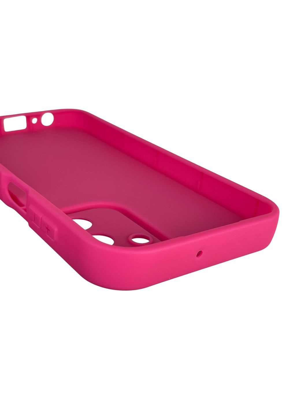 Чехол силиконовый Soft Touch с 3D принтом для Galaxy M15 5G малиновый (Полная защита камеры) Samsung (371652809)