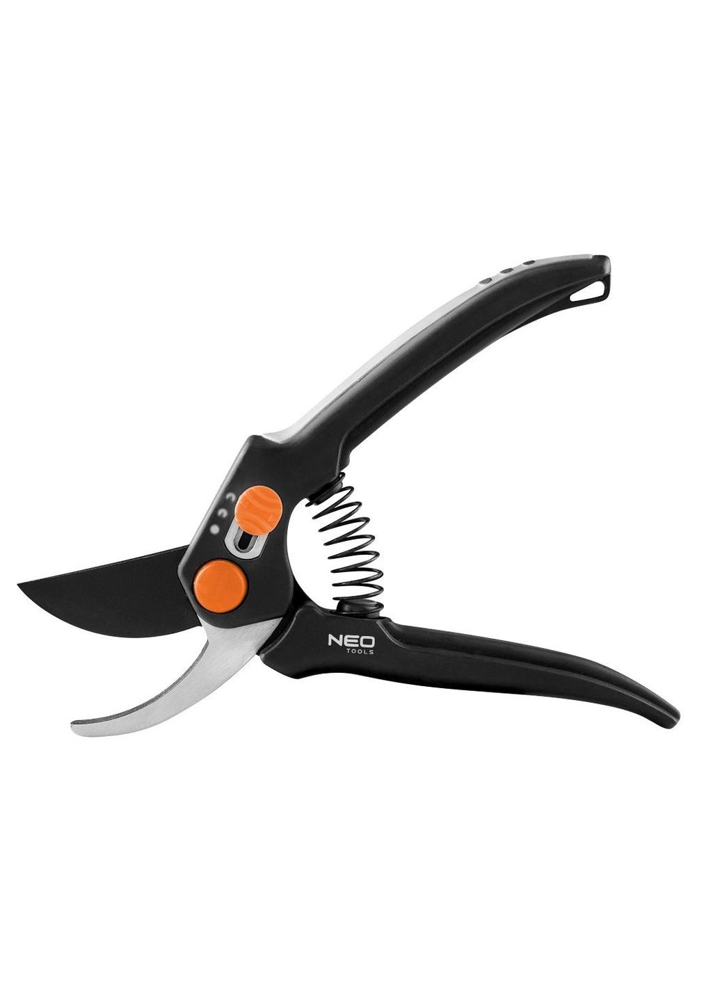 Секатор плоскостной, d реза 15мм, 185мм, 164г Neo Tools (314930510)