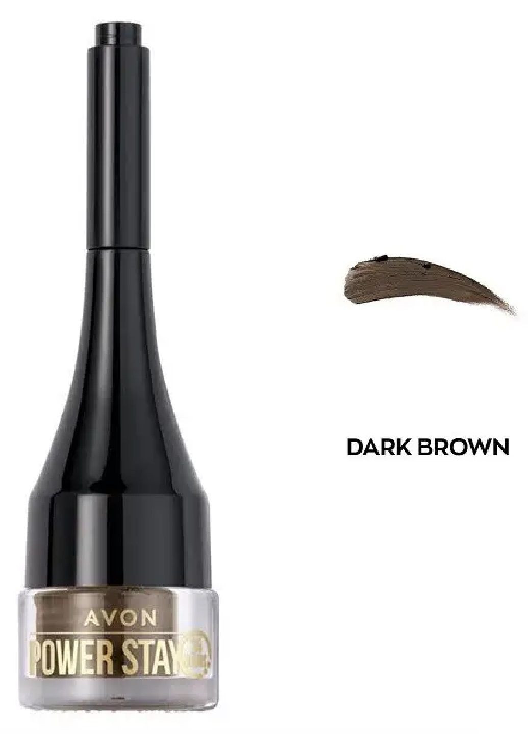 Помада для бровей «СуперУстойчивость», 2 г (Темно – Коричневая / Dark Brown) Avon Power Stay (332172356)