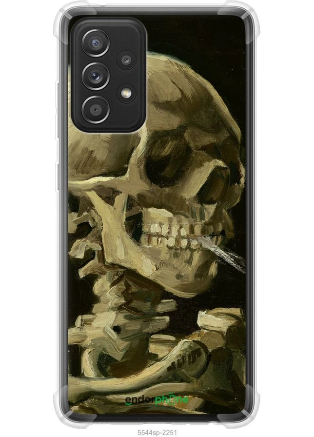 Чехол на Samsung Galaxy A52 Винсент Ван Гог. Череп "5544sp-2251-70447" Endorphone (387732278)