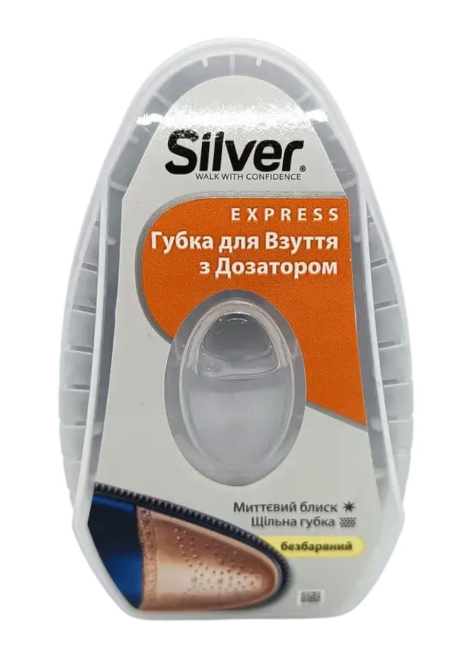 Губка блиск з дозатором безбарвний, 6 мл Silver (355803672)