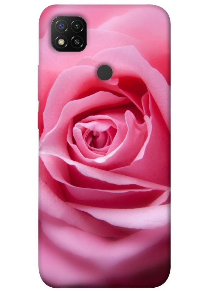 Чохол з принтом для Xiaomi Redmi 9C / на Ксяомі, сяомі, ксіомі редмі 9с Pink bud No Brand (339064371)
