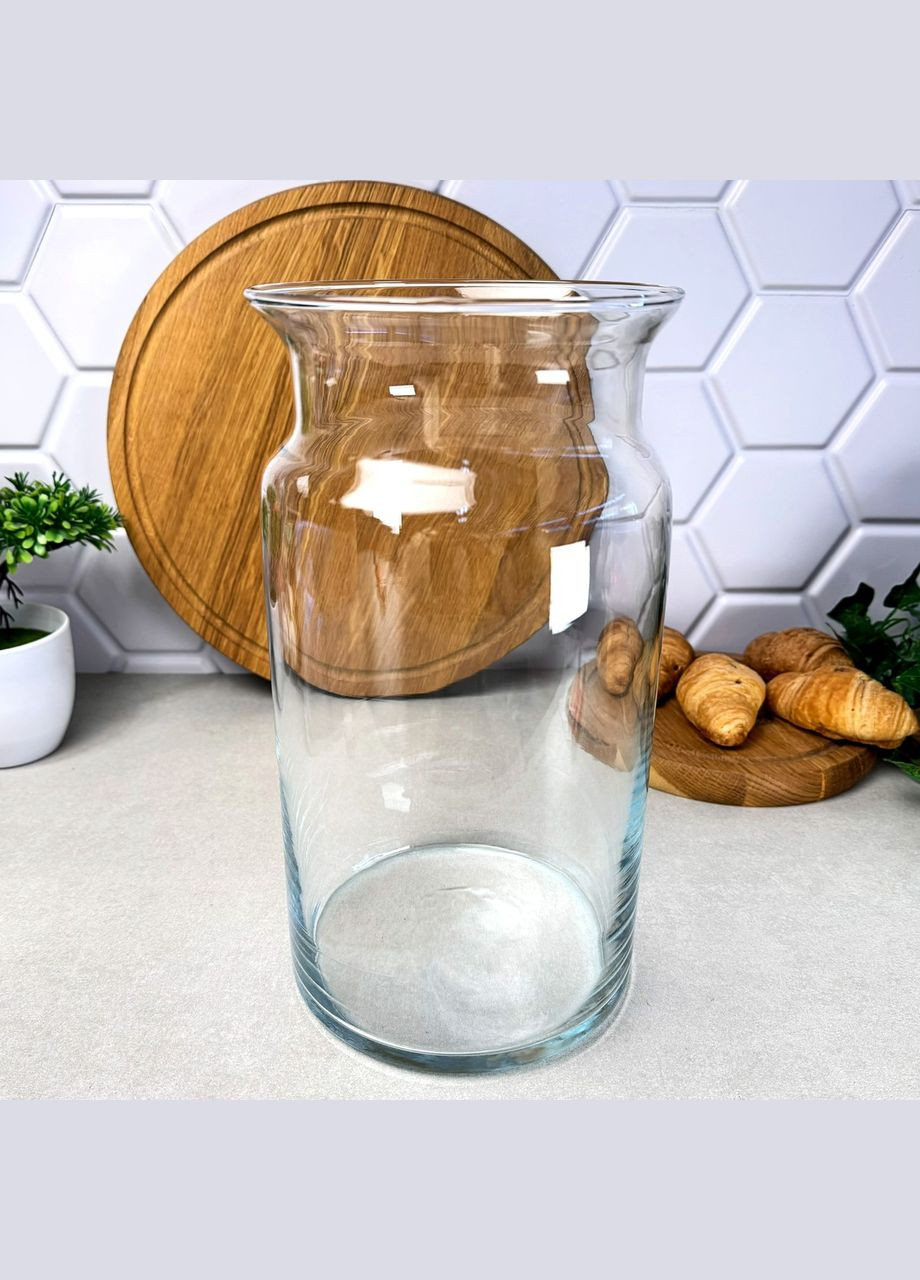 Стеклянная ваза 29 см Trend Glass JANNA TRENDGLASS (317048733)