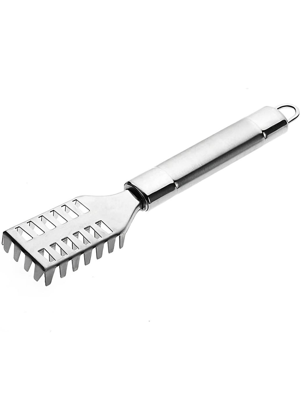 Рыбочистка 4-рядная из нержавеющей стали скребок для быстрой чистки рыбы 19.5 см Kitchen Master (317638703)