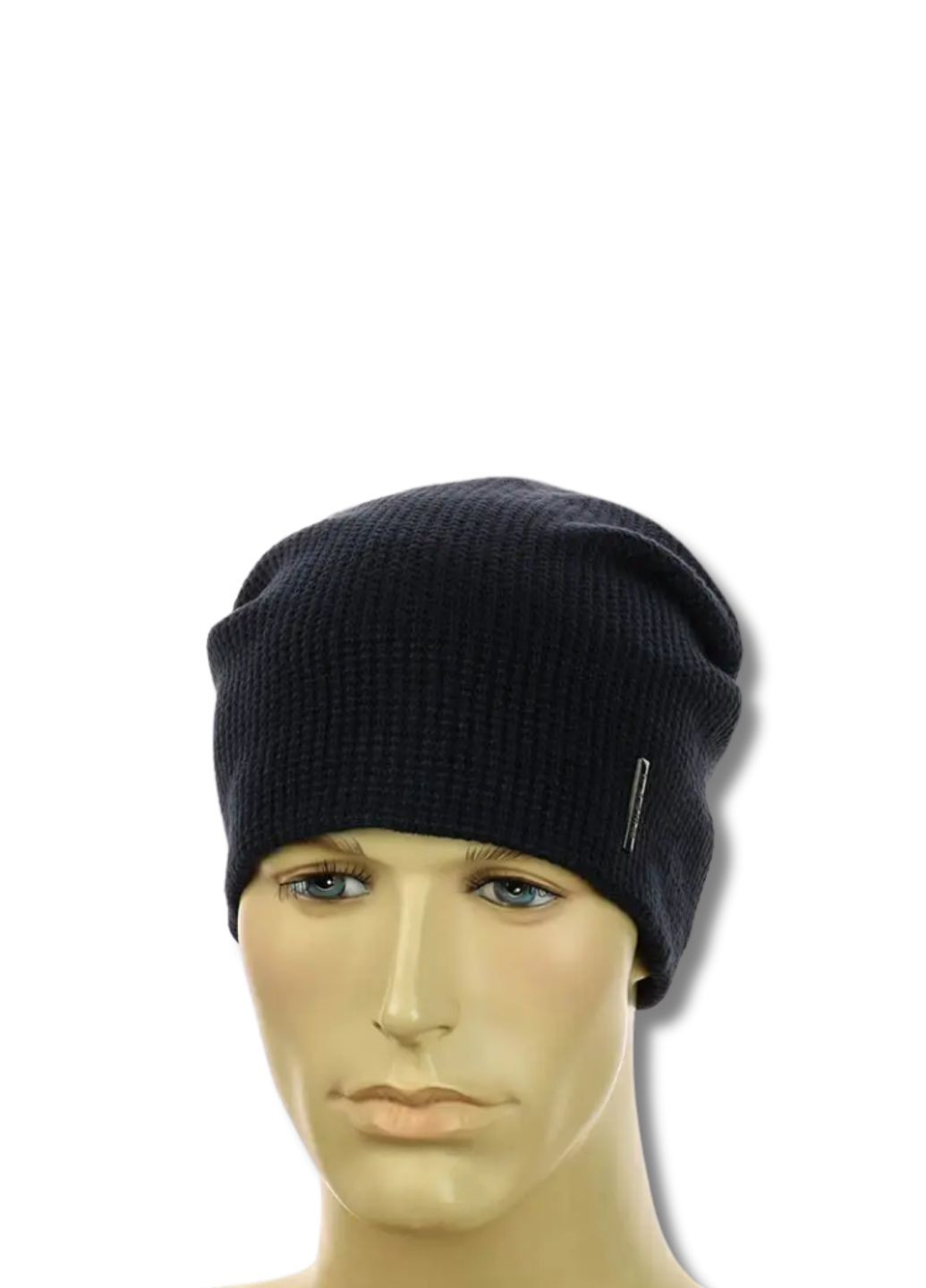 шапка + бафф на флисе No Brand Мужской зимний комплект (355794110)