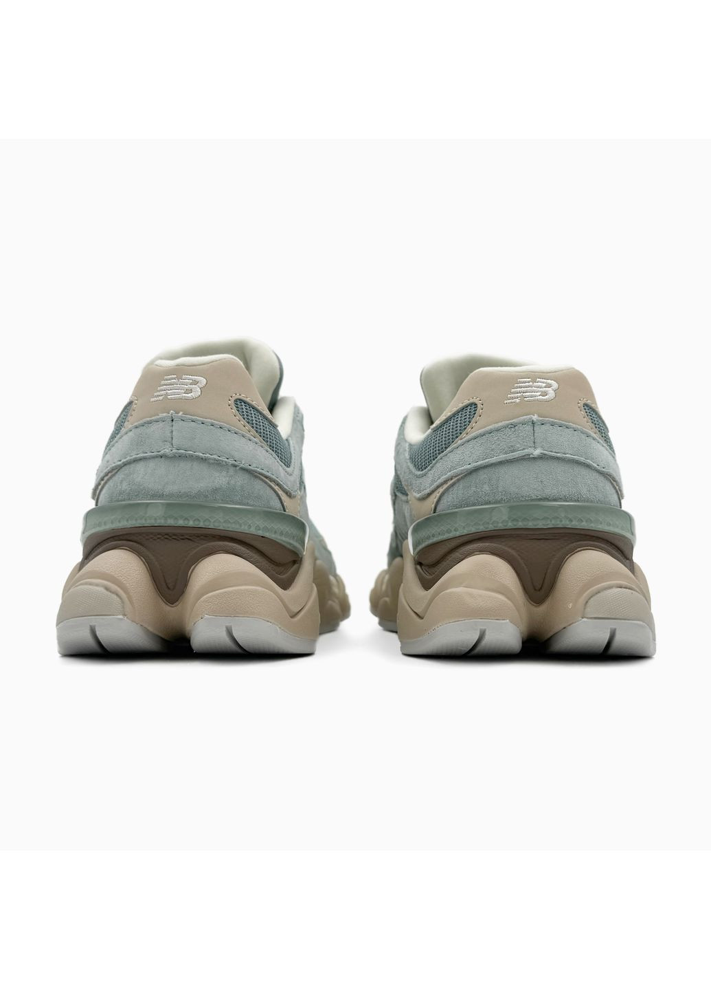 КРОССОВКИ ЖЕНСКИЕ NEW BALANCE 9060 BLUE / BEIGE НЬЮ БЕЛАНС 9060 No Brand бежевые демисезоны (368867785)