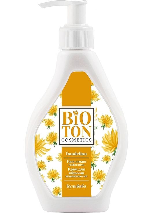 Крем для обличчя відновлюючий "Кульбаба" Restorative Face Cream Dandelion 350ml (1323733-3465712) BIOTON COSMETICS (368610362)