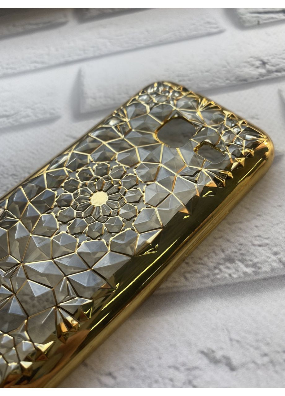 Силіконовий чохол для SAMSUNG J1mini J105 Золота павутинка Creative (359492352)