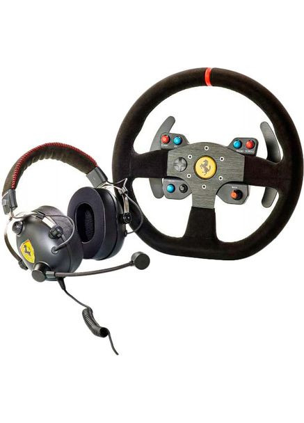 Комплект руль + гарнитура Race Kit Ferrari 599XX EVO Edition With Alcantara Black (4160771) Thrustmaster (329851586)