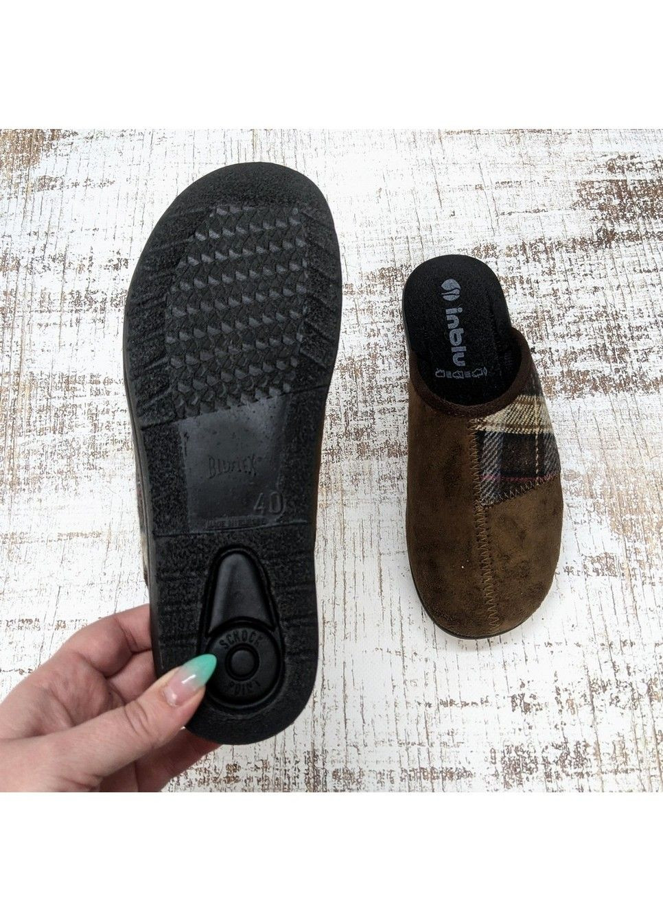 Тапочки чоловічі з закритим носком Inblu (344468109)