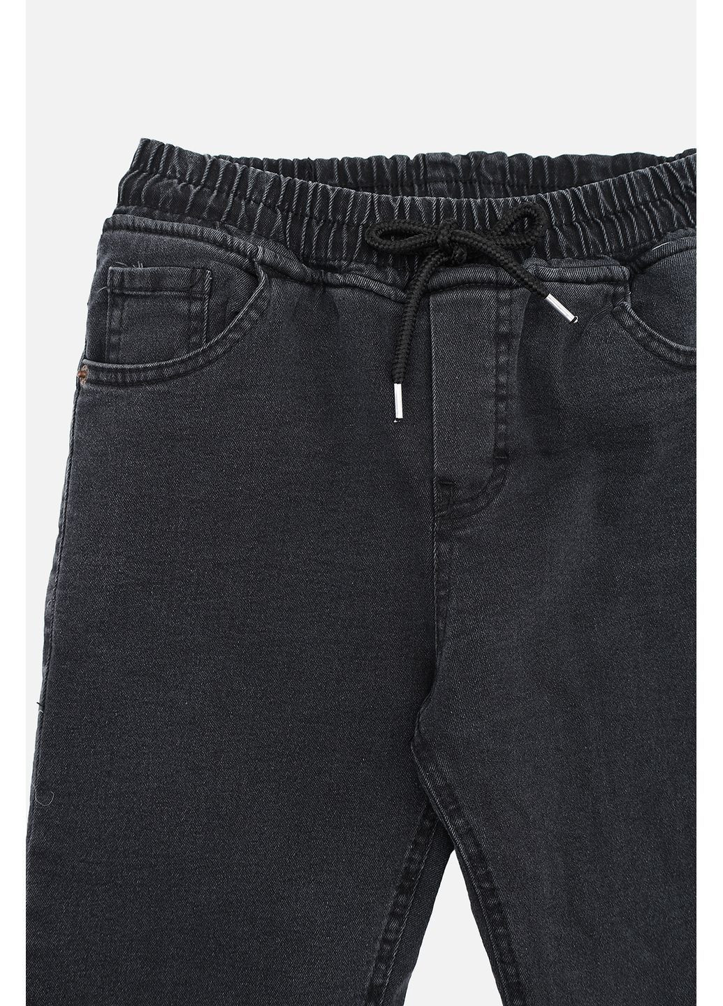 Черные зимние джинсы carrot для мальчика цвет черный цб-00286571 Gocer