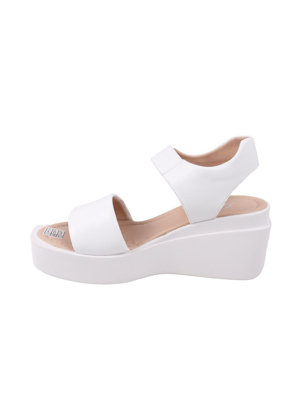 Белые босоножки женские белые натуральная кожа Grossi