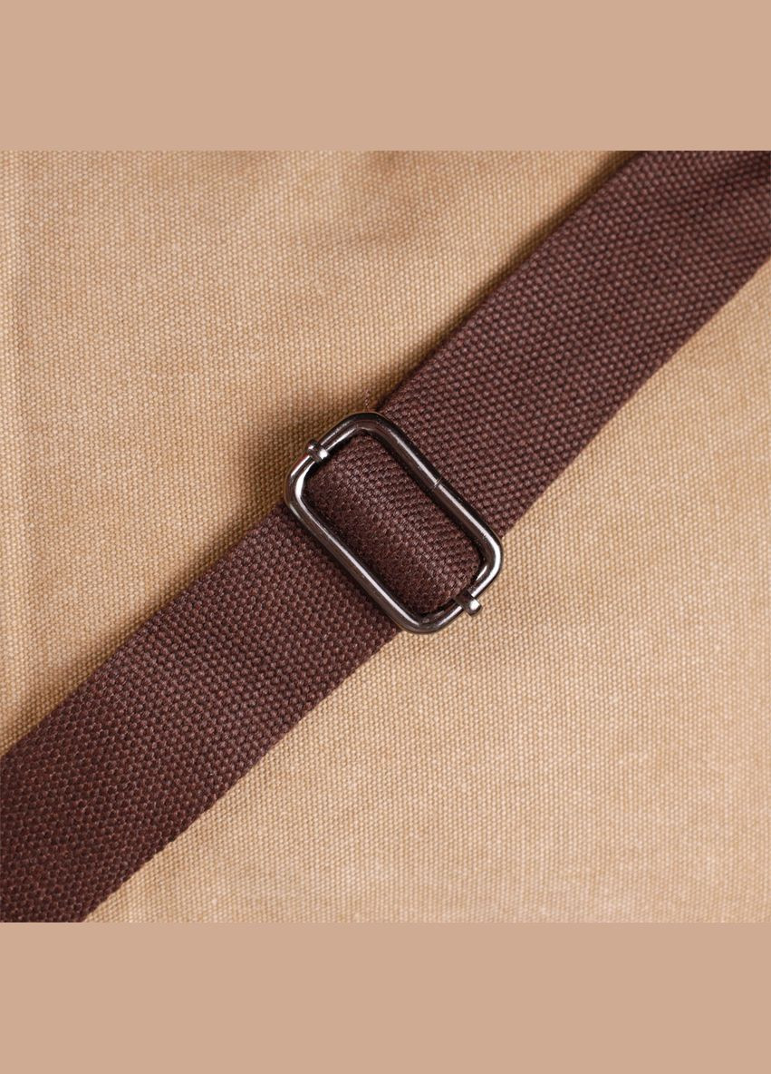 Сумка чоловіча через плече месенджер із щільного текстилю 22206 Пісочний Vintage (302009120)