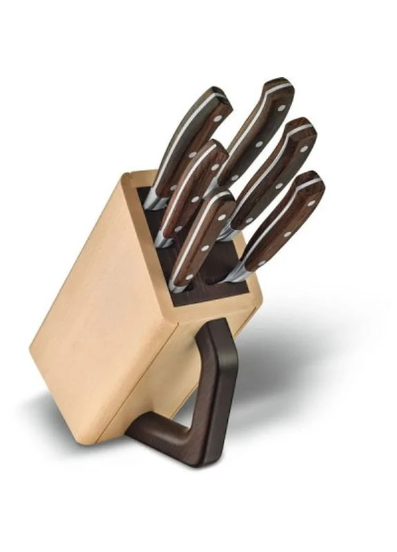 Набір ножів Grand Maitre Wood Cutlery Block (7.7240.6) Victorinox (396956519)