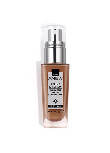 Тональний крем для обличчя Anew з протинолом «Досконалість та оновлення» 120N Парцеляновий 30 мл (158511242) Avon (366872989)