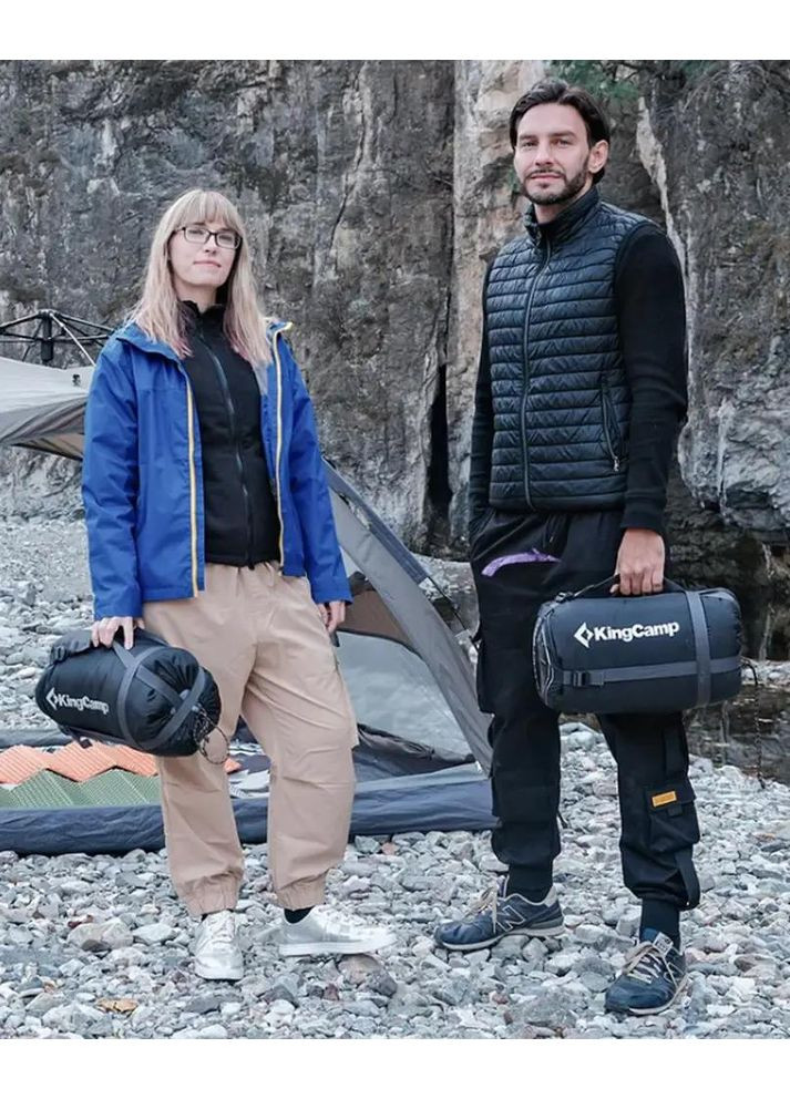 Спальный мешок Sevan 250 Grey KingCamp (356504621)