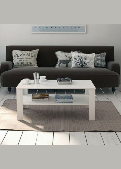 Стіл журнальний Bengt Ш 1000/В 420/Г 600 Бетон (id27-0000-34-beton) Forte (311951651)