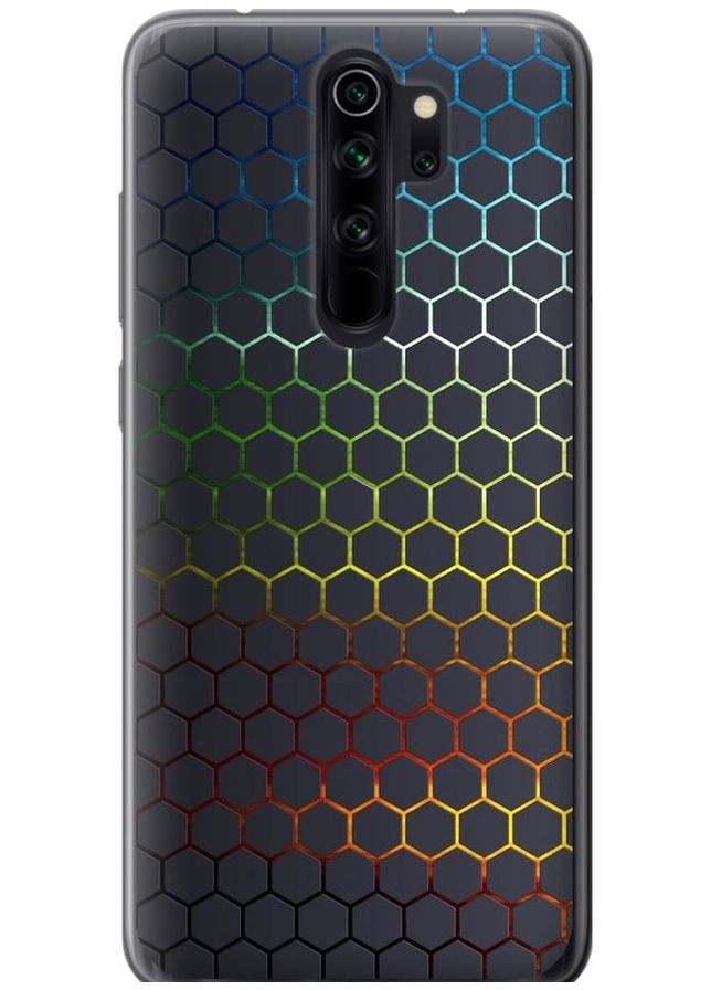 Силиконовый чехол 'Переливающиеся соты' для Endorphone Xiaomi Redmi Note 8 Pro (330612562)