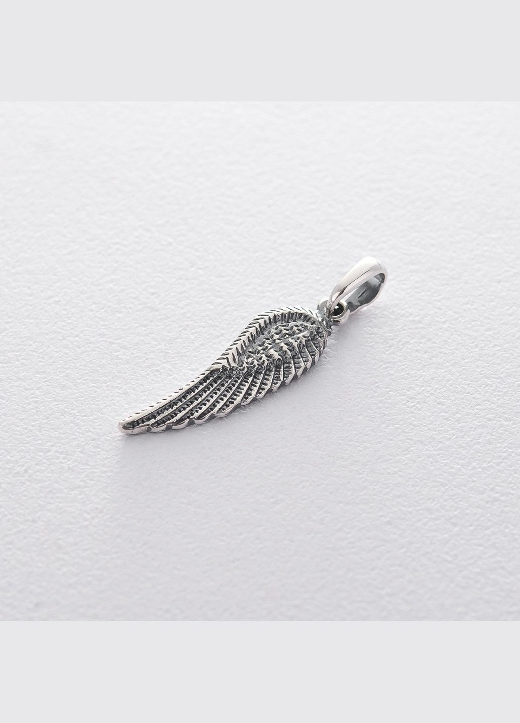 Срібна підвіска Крильце (чорніння) 131962 Oniks (264023368)