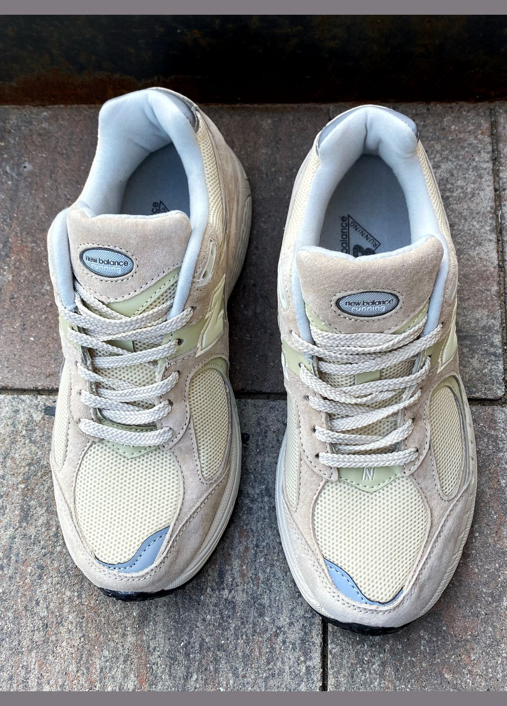 Кроссовки женские и мужские New Balance 2002R beige | Нью Беланс 2002R бежевые No Brand бежевые демисезоны (316663487)