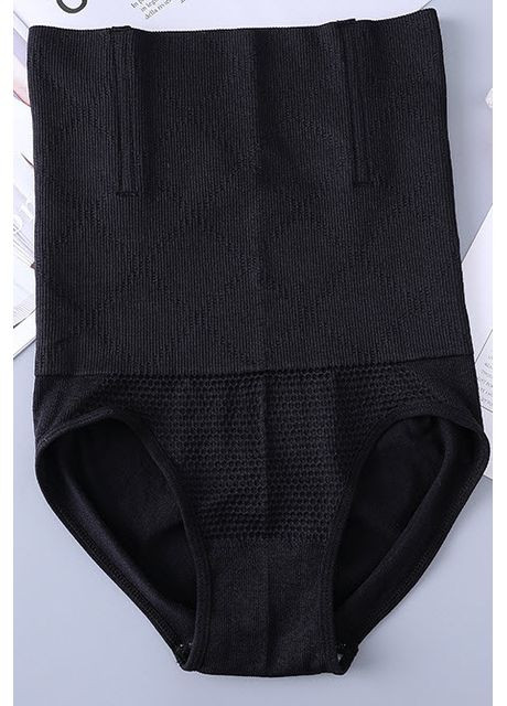 Стягуючі коригуючі трусики для утяжки живота та талії чорний No Brand (361220449)