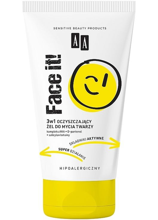 Очищающий гель для умывания 3 в 1 Face It! Cleansing Gel 150ml (1199225-132637) AA (368665361)