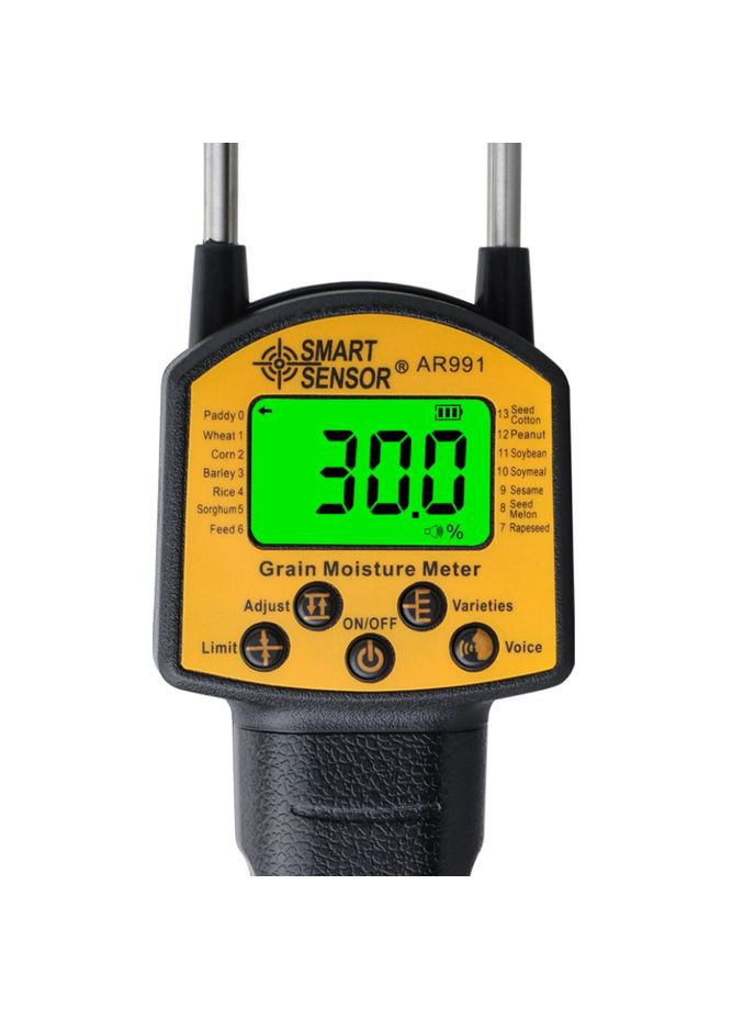 Влагомер зерна AR991 (диапазон измерения 7.5 55% влажности) Smart Sensor (300523982)
