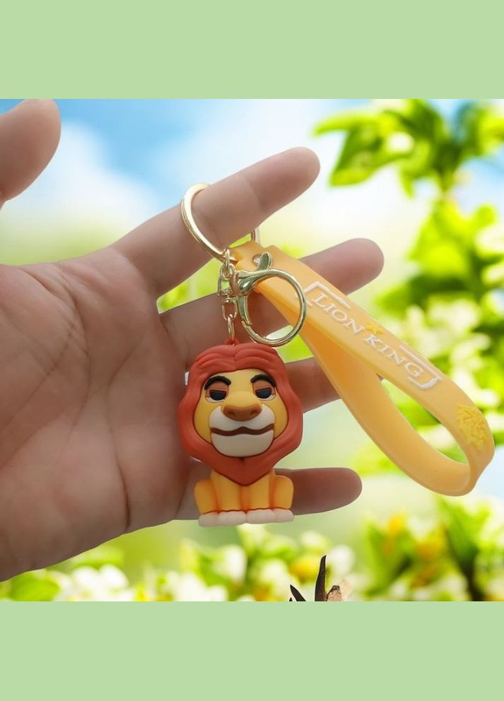 Король лев брелок The Lion King мультяшный милый брелок силиконовый брелок для ключей креативная подвеска 5,6 см Shantou (290012016)