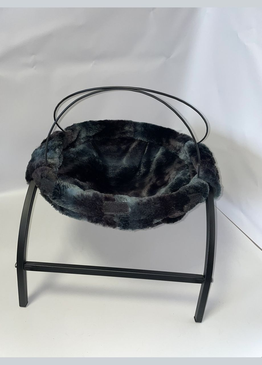 М'яке місце для кішок з капюшоном з меха 43 см в діаметрі No Brand (328600522)