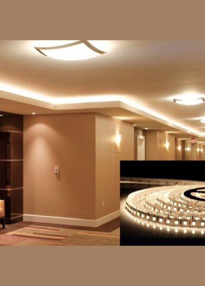 Светодиодная лента ST-12-2835-120-NW-20-V2 915 Lm/m нейтральная белая, негерметичная, 1м OEM (315138631)