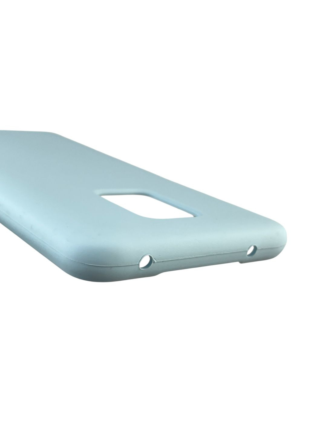 Чохол для Redmi Note 9S силіконовий з мікрофіброю нековзний на сяомі редмі нот 9с блакитний Xiaomi (366390450)