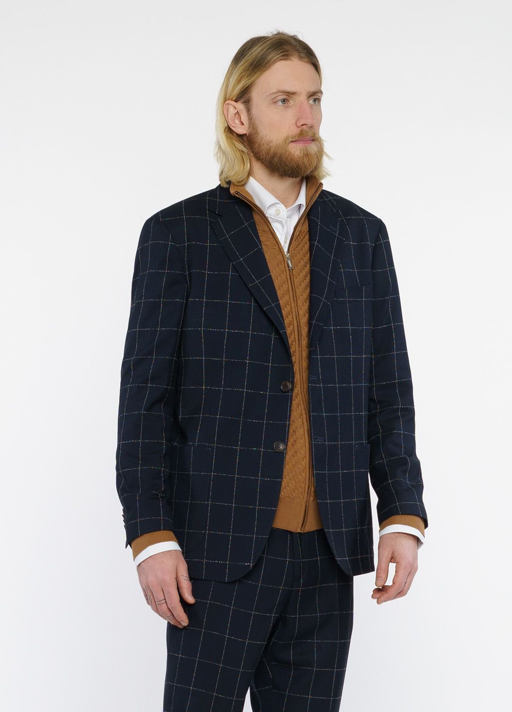 Піджак чоловічий синій Arber NAPOLI (278063709)