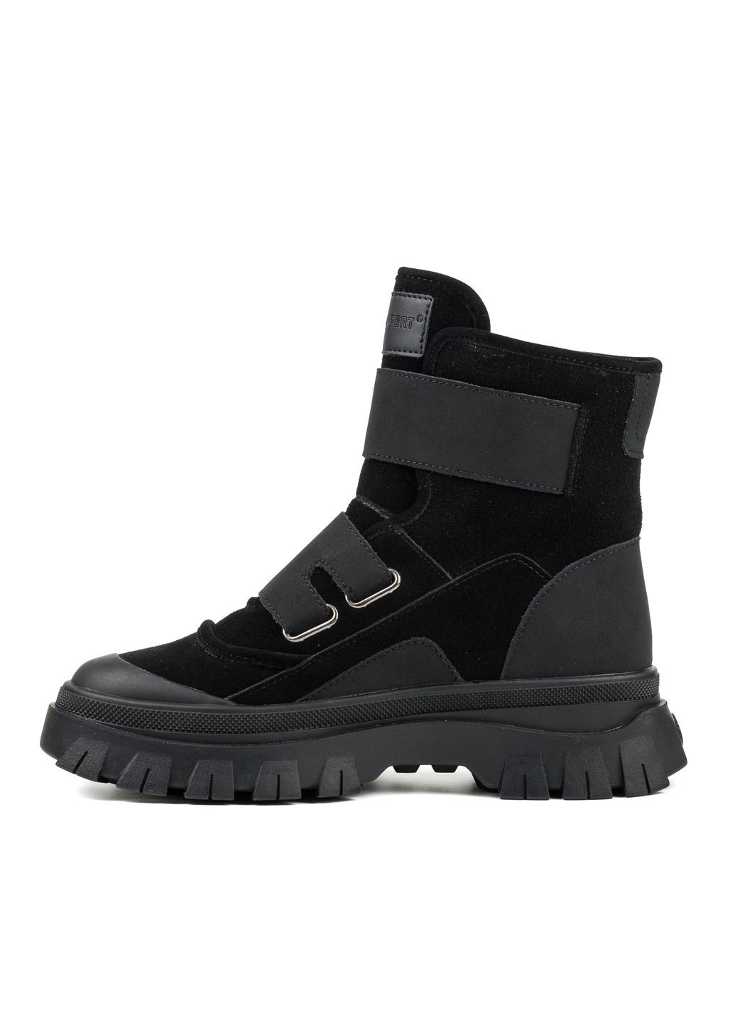 Черные зимняя ботинки (1789ц) Lifexpert