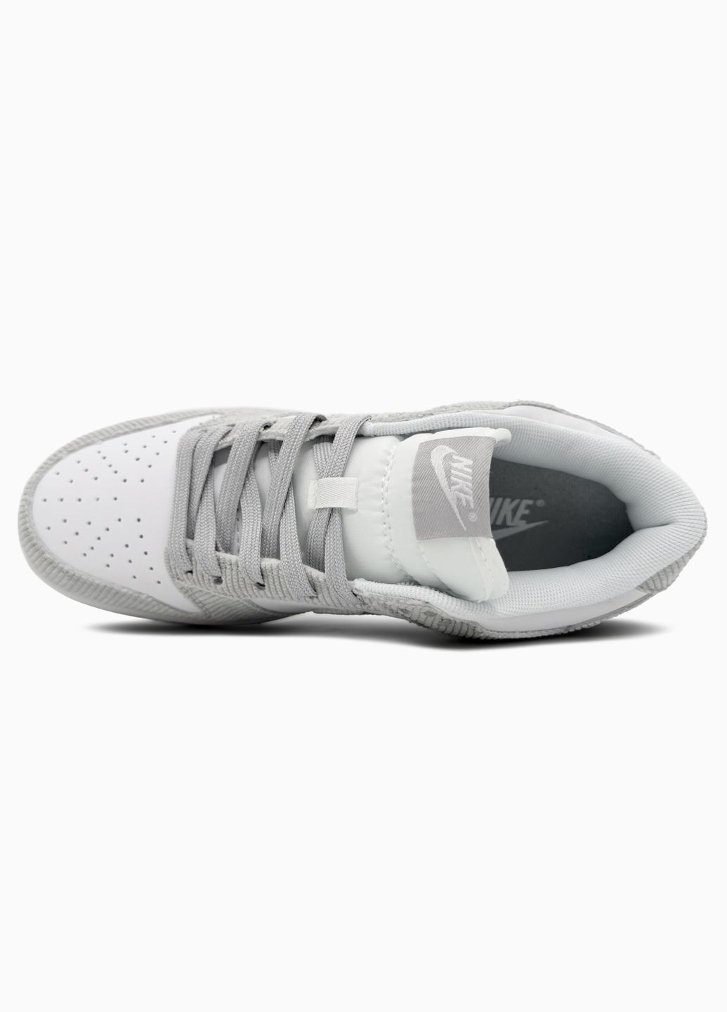 Кросівки жіночі Nike SB Dunk Low Grey White | Найк СБ Данк сірі No Brand сірі демісезони (342080208)