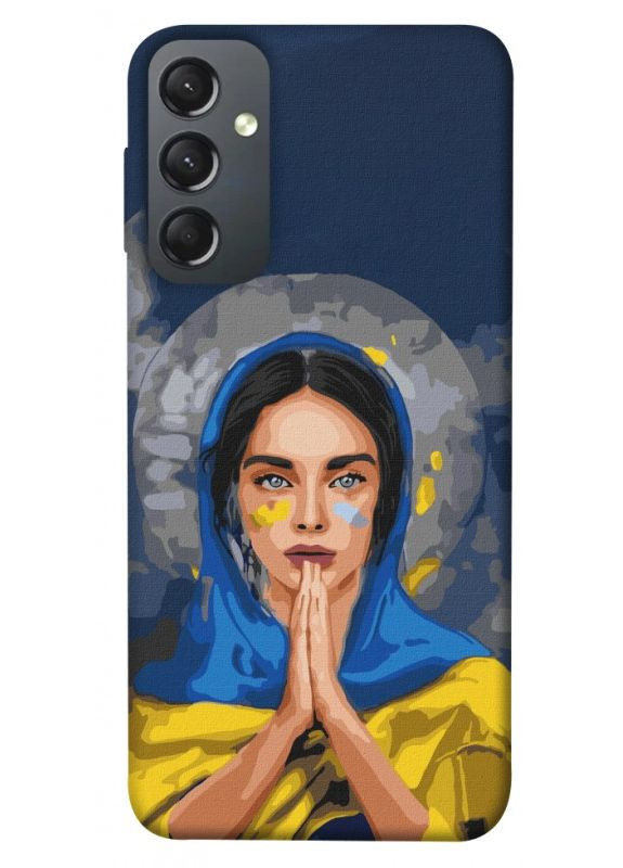 Чехол с принтом для Samsung Galaxy A24 4G / для самсунг галакси А24 Faith in Ukraine 7 No Brand (338604324)